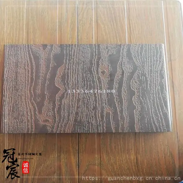 咖啡金不锈钢蚀刻装潢电梯门 土豪金轿厢板 高端***轿厢