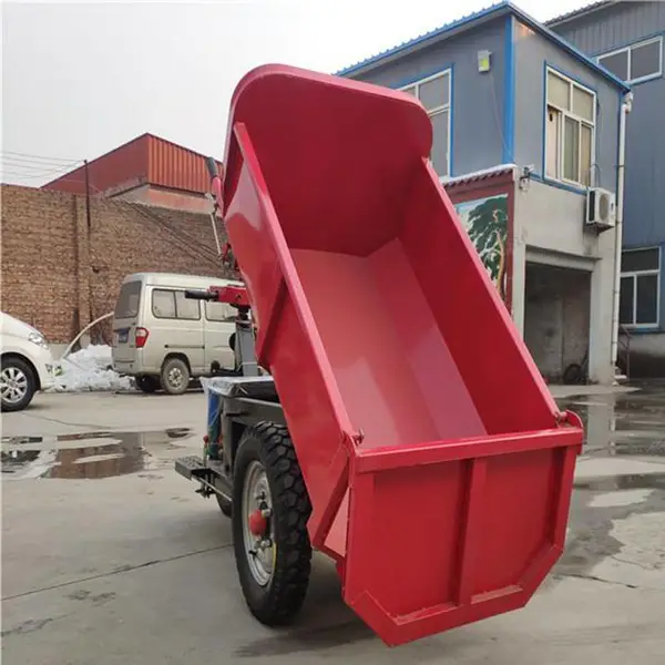 混凝土运输车家 建筑工地三马车 久恒 柴油自卸三轮车