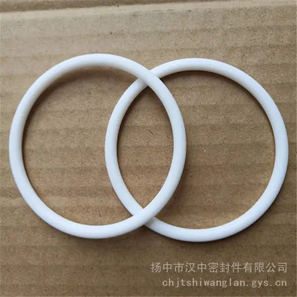 四氟O型圈 非标定制多线径 聚四氟乙烯密封圈 阀门管道用 耐腐蚀