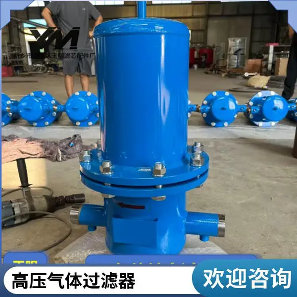 工业气体精密过滤器 压缩空气净化 管道连接 替代进口 支持定制铭牌