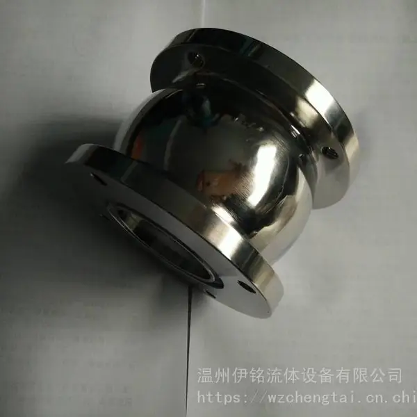 不锈钢消声法兰止回阀法兰球形止回阀二次供水法兰止回阀负压止回阀