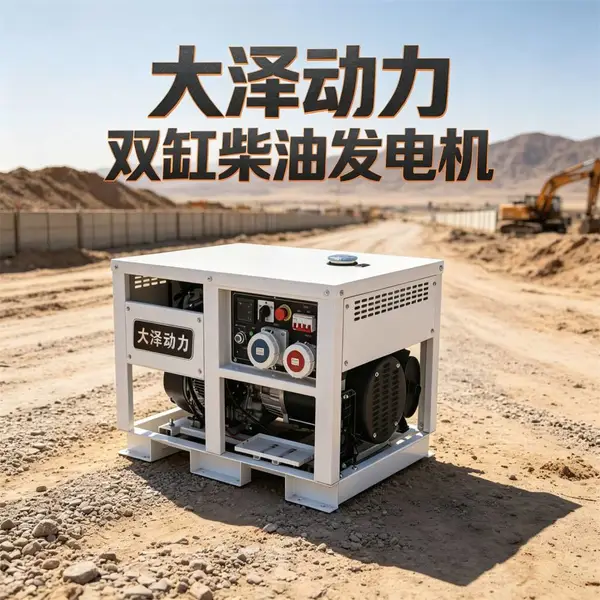 清远25KW柴油发电机移动拖车式