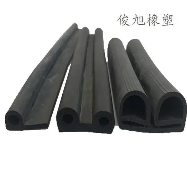 双E型硅橡胶条e字硅胶条工业烤箱蒸柜烘箱密封条