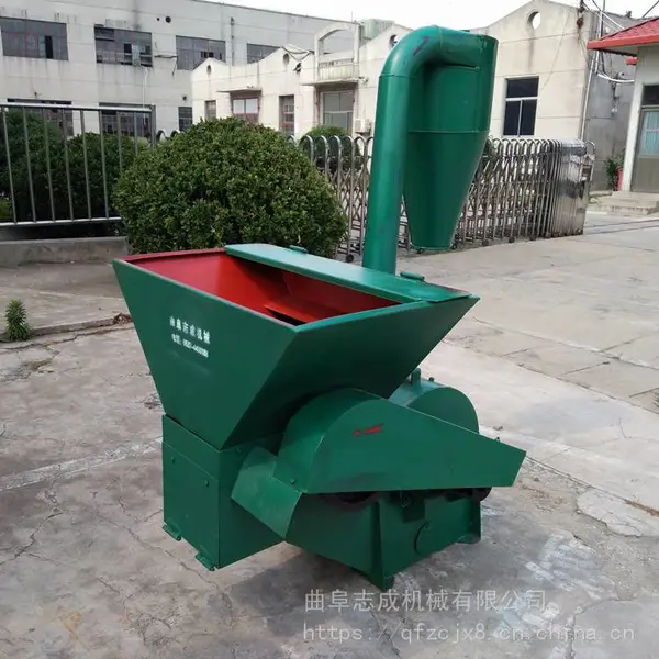 家用自动进料打草机 锤片式打草机 大型沙克龙除尘粉碎机志成