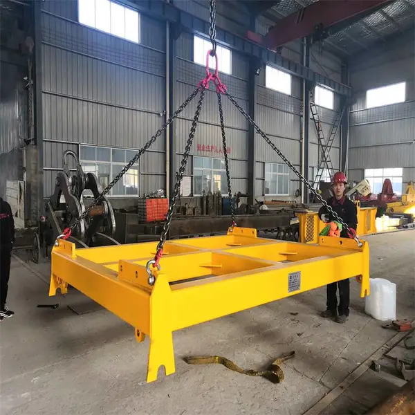 【神州吊具】箱变吊装吊具图起重吊装平衡梁生产厂家