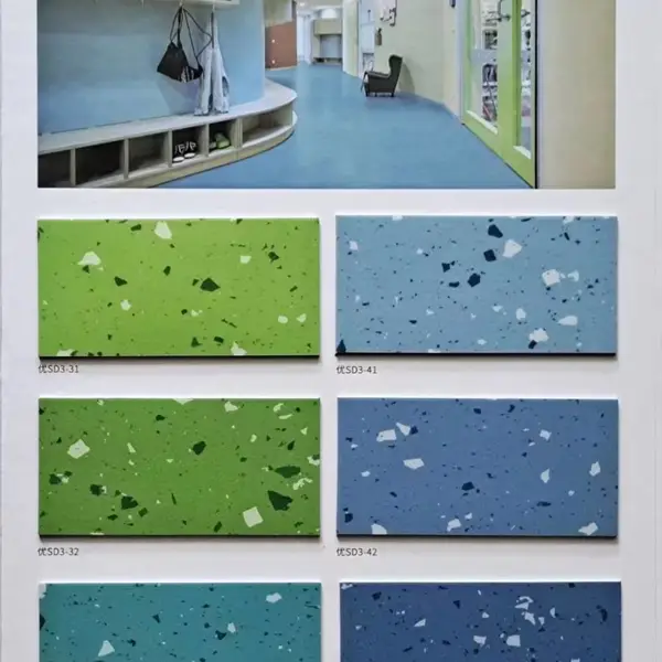 会议室博物馆用pvc塑胶地板革卷材加厚耐磨防水泥地面直接铺贴