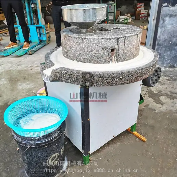 商用电动石磨豆浆机 米浆肠粉豆腐石磨 大型青石盘电动石磨优惠