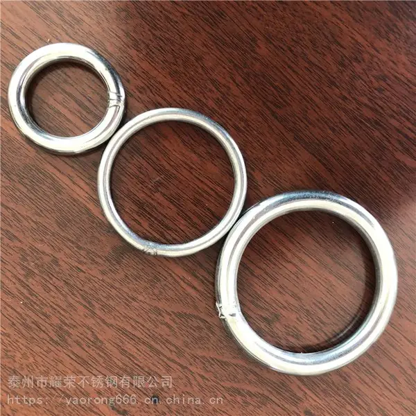 304不锈钢实心焊接O型圆环圆圈 宠物手拉环渔网拉环锈环不钢圈圆环