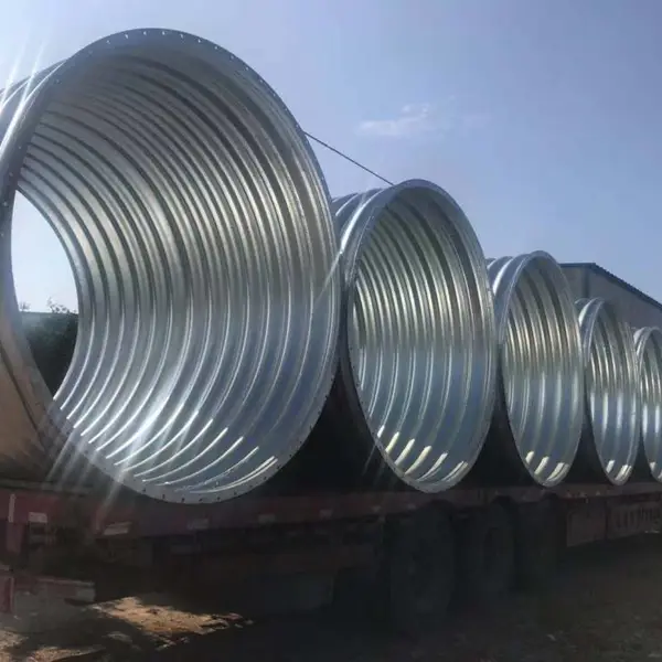 兰州公路涵洞钢波纹管 钢波纹管涵 金属波纹涵管诚信商家
