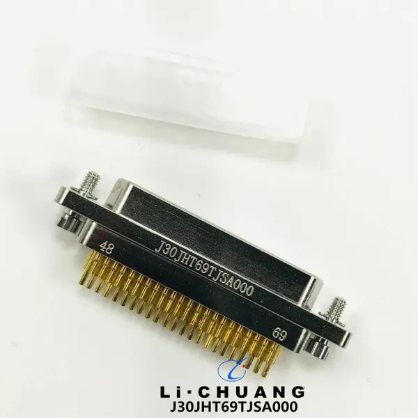 微矩形电连接器J30JHT69TJ00B06-AD 插头 接插件 航插 骊创