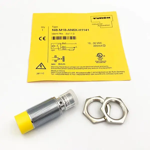防爆接近开关Bi5-M18-Y1X-H1141两线常闭传感器感应开关