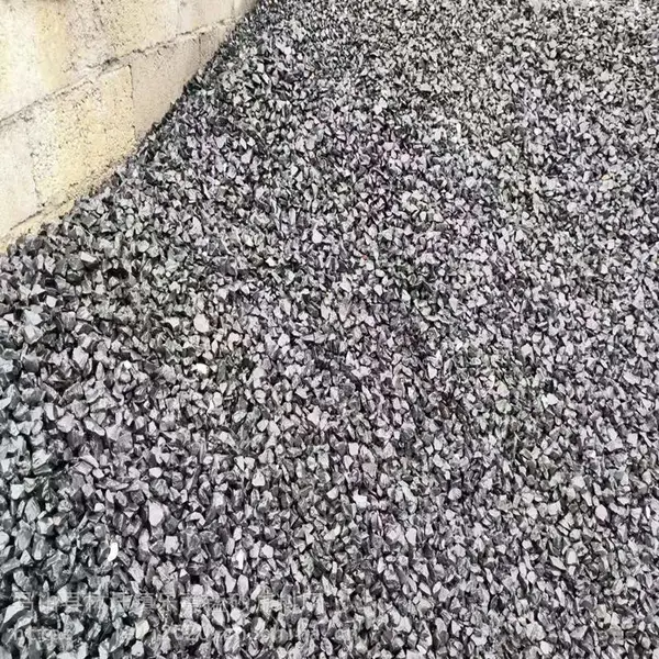 厂家批发广西10-20mm装饰点缀黑色砾石_写意沙画造景黑色碎石