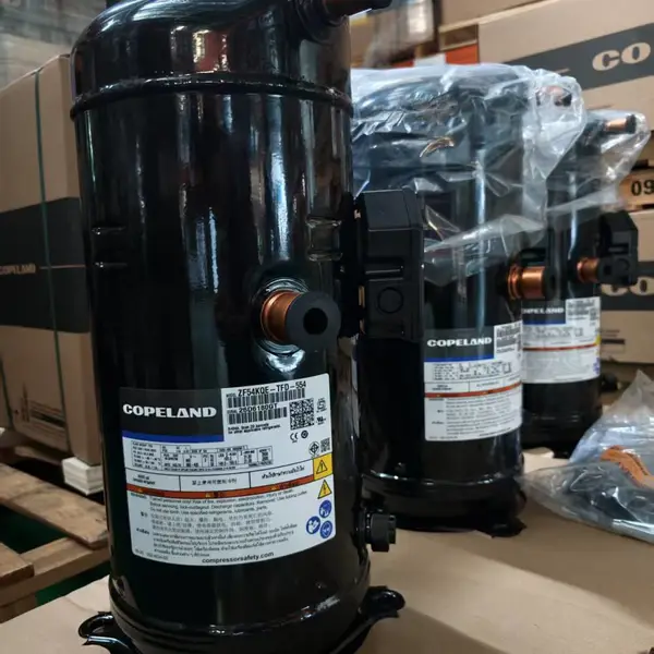 艾默生谷轮压缩机Copeland压缩机ZF54KQE-TFD-554 17P谷轮压缩机低温压缩机