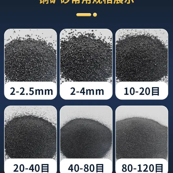 铜矿砂 2-8mm 循环水处理滤料 硬度高 寿命长