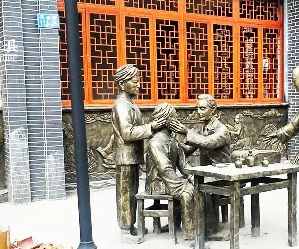 成都雕塑厂,公园人物雕塑设计定制