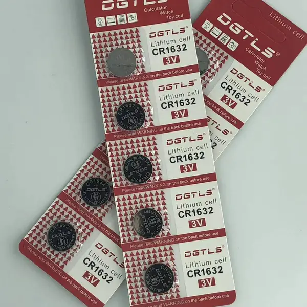 CR1632���ĸ˶�����װ��װŦ�۵�ط���Ь�Ƶ��130MAH
