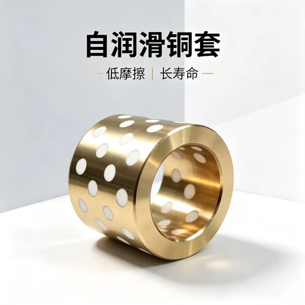 白石墨铜套 水润自润滑轴承 含油轴承