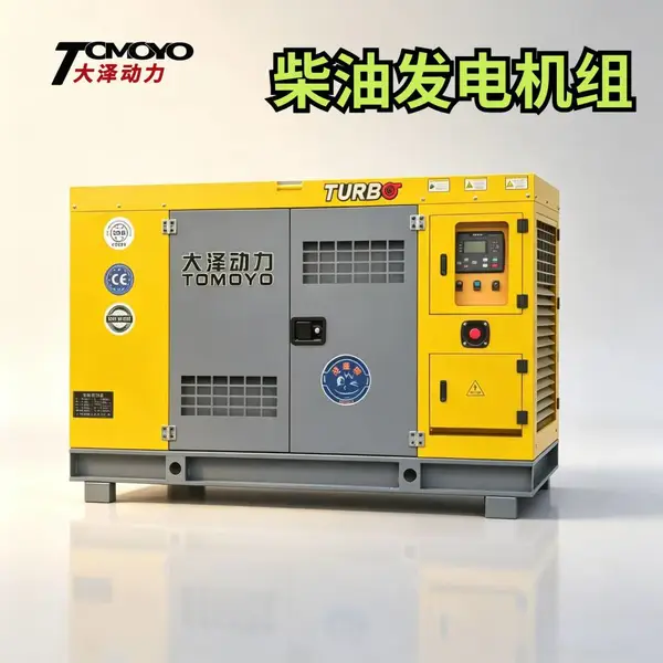 德阳12KW柴油发电机三相四线Y型接法发电机