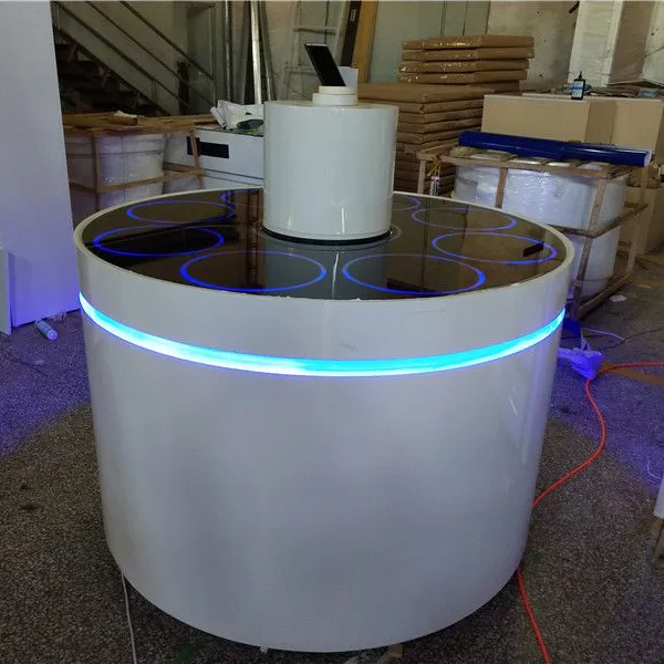 保定附近定制三星360度旋转自由组合智能锁展示柜厂家