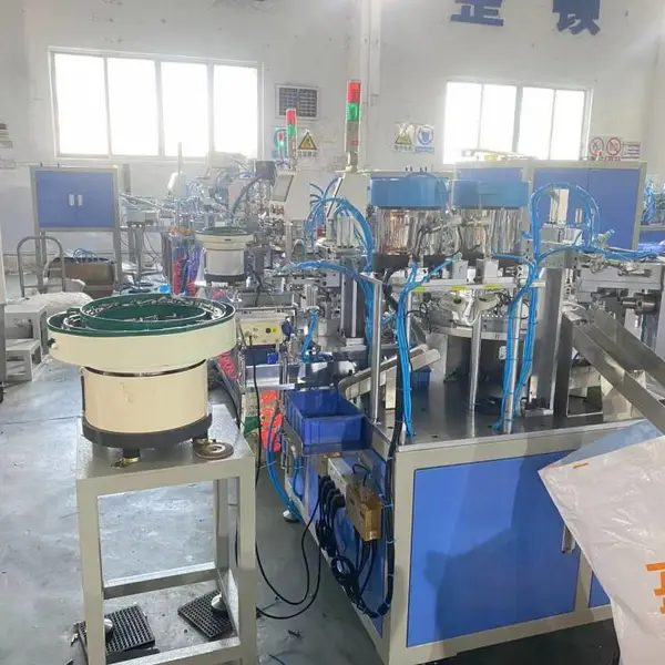 骏晟达非标自动化家居五金铰链全自动组装线(直臂固装款)