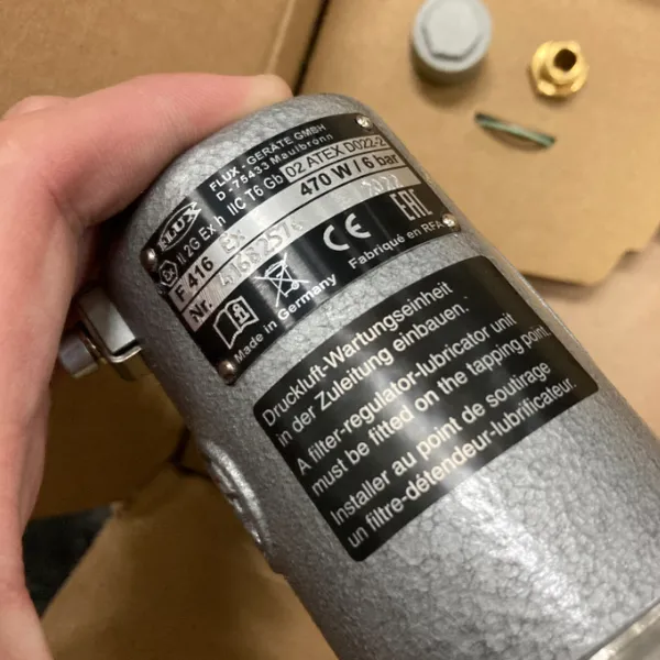 优势供应 FLUX 电动泵 F416Ex 470W/6bar