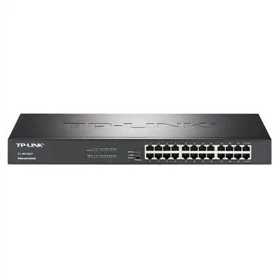 TP-LINK 24口全千兆机架式即插即用以太网交换机TL-SG1024T
