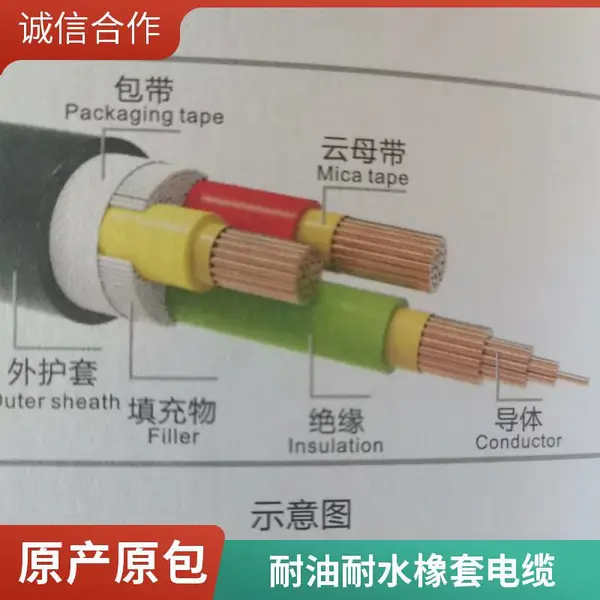 云超电缆 动力电缆 YJV 4×70 1×35 三相电用 厂家直供