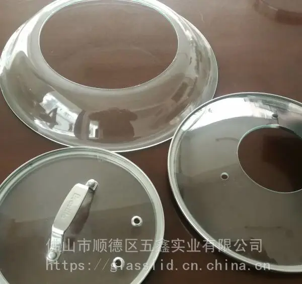 供应广东佛山钢化玻璃盖,强化玻璃盖,慢炖锅玻璃盖,光波炉玻璃盖