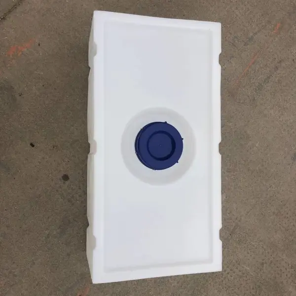 卧式加药箱100L卧式房车水箱加厚型永为搅拌桶