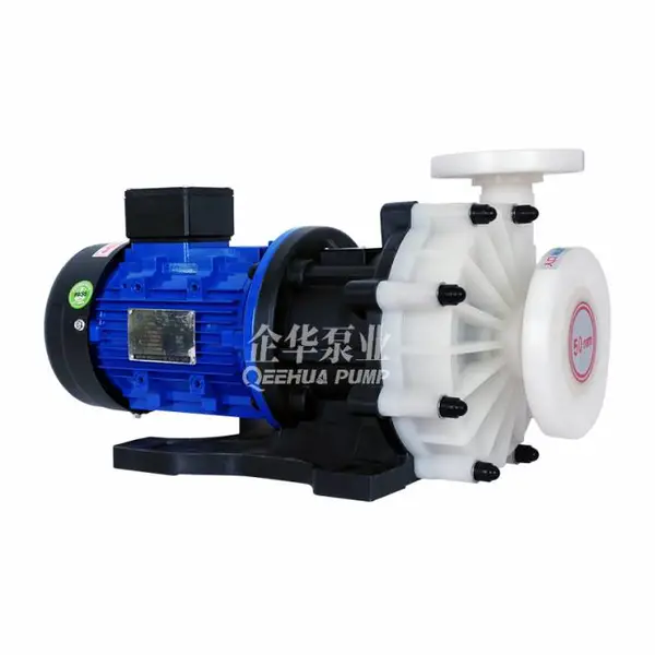企华PCB半导体环保卧式耐酸碱腐蚀高温化工循环离心氟塑料磁力泵