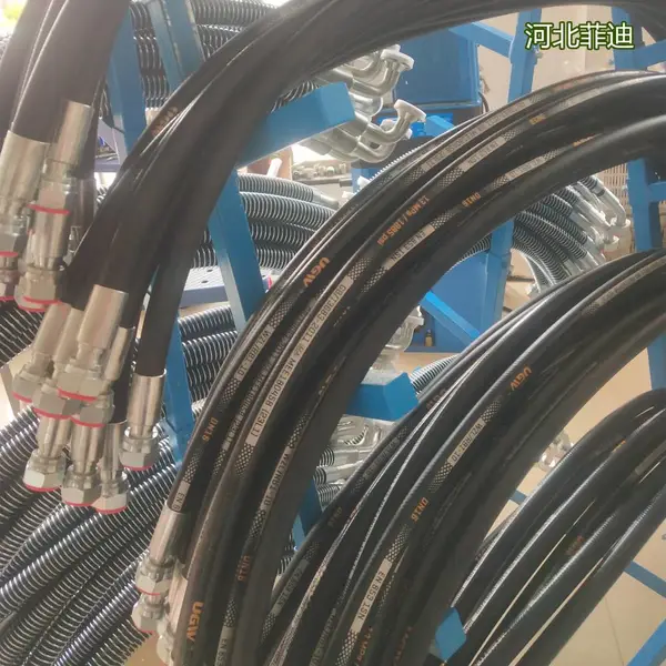 1层2层4层6层 工程机械软管总成 高压清洗管总成