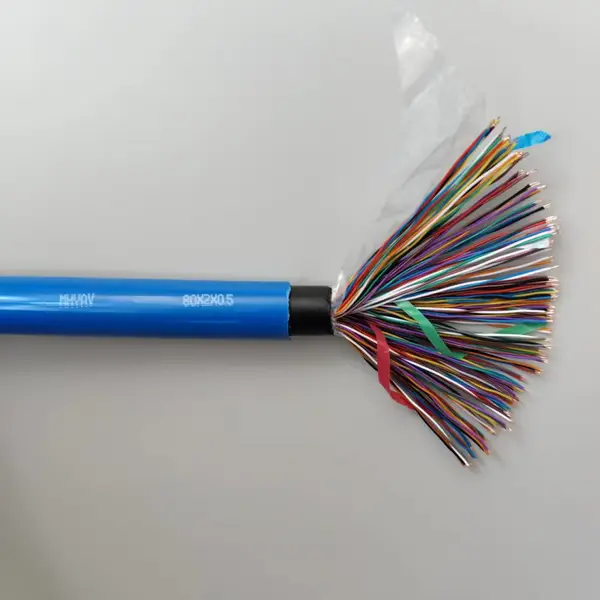 供应矿用屏蔽通信电缆MHYVP 4X2X7/0.52 规格齐全