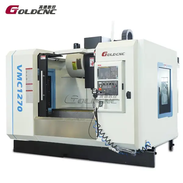 高德数控VMC1270重型立式加工中心 | 大行程高负载 | 大型模具/汽配/新能源加工优选