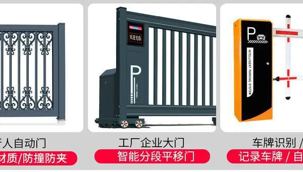 段滑门 平移门 含电机控制系统 医院商超 自动停止功能