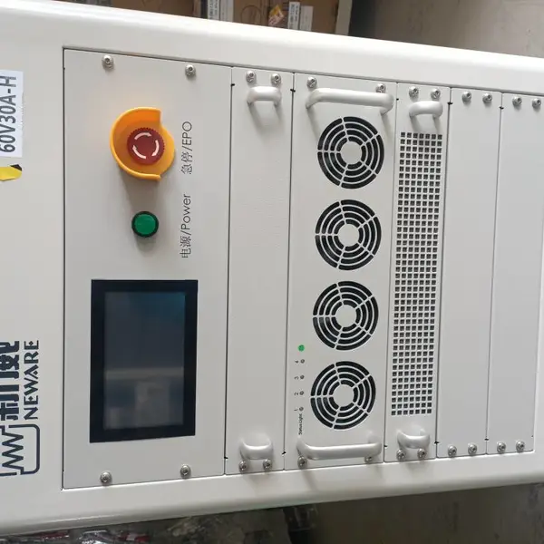 供应高倍率电池分容检测柜5V100A 省电环保产品