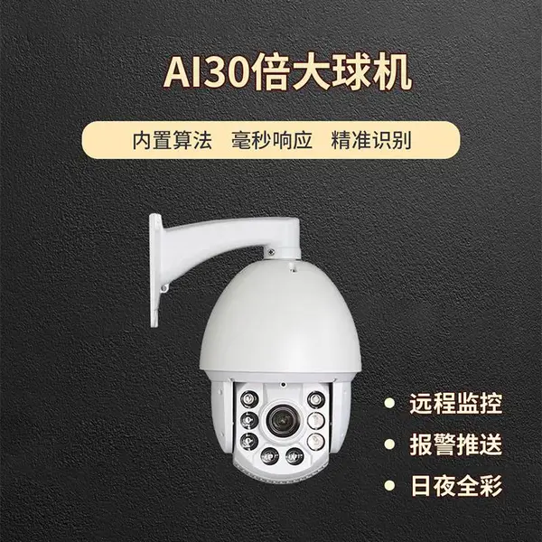 AI高分辨率大球机