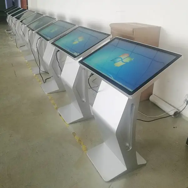 32/43寸卧式广告机 红外/电容触控一体机自助翻书机可定制