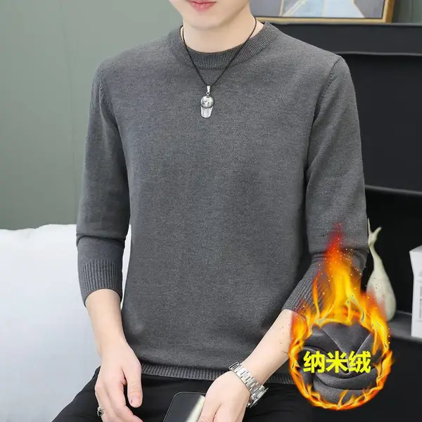 ��װ����ë�� Բ��Ӻ�ů��֯�� �ﶬ�ɫ��ʽ����� 2024���¿�