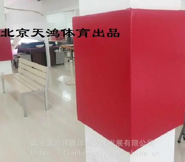 北京包柱子舞蹈教室柱子软包EPE海绵优质皮革