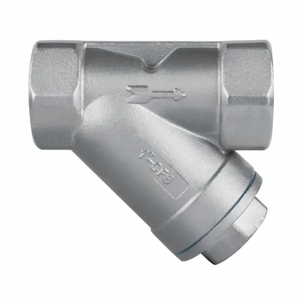 WATTS沃茨过滤器W-YG11-16P丝扣不锈钢Y型过滤器