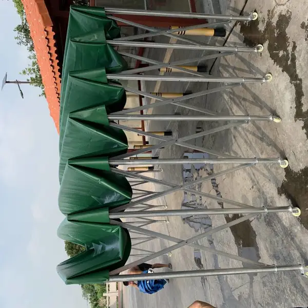 大型活动推拉蓬移动停车遮阳棚大排档帐篷