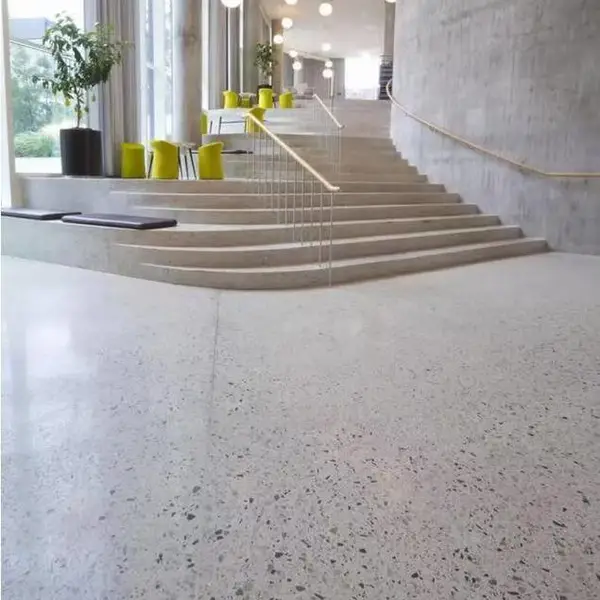 海南宏力达｜彩色磨石地坪，商业空间的颜值担当