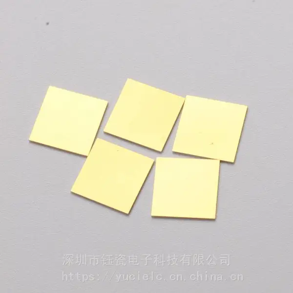 陶瓷覆铜板 陶瓷镀铜板 氮化铝陶瓷镀铜 氧化铝基板 镀金 镀银 双面镀铜