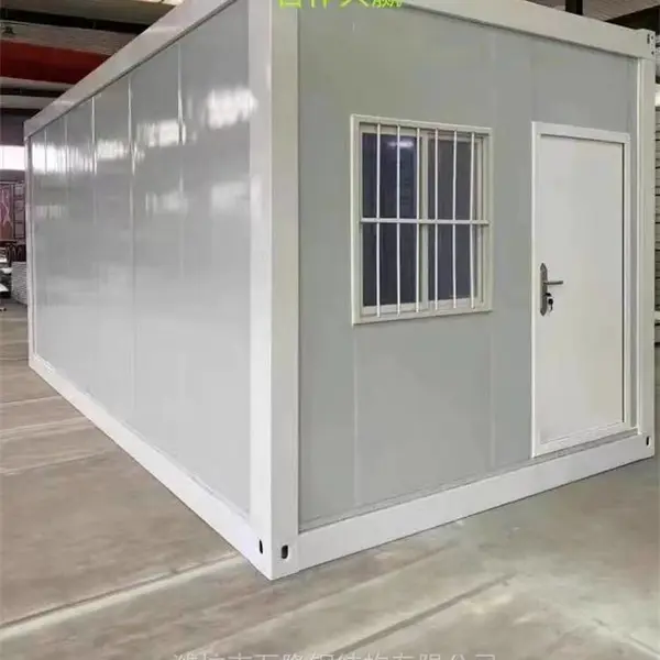 橘皮纹打包箱房 山东方舱医院打包箱房供货基地 当天发货 找万隆钢构