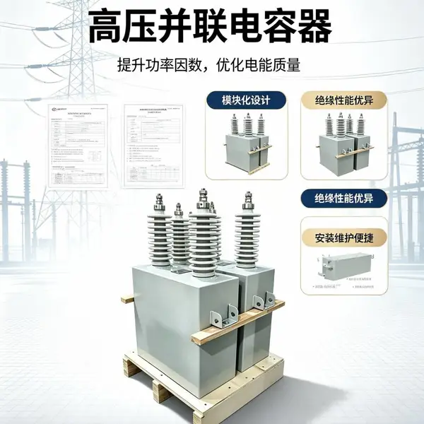 BFM BAM11-400-1W高压并联电容器 11KV 400kvar提高功率因数电容器