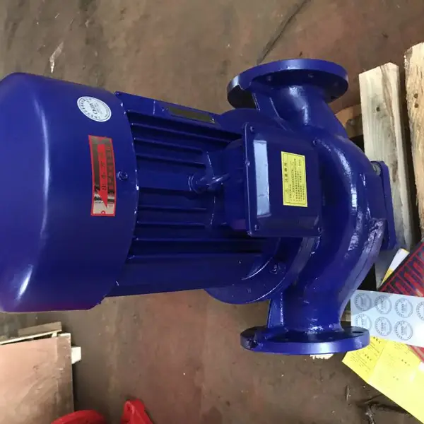 暖气管道泵ISG 80-250A 18.5KW 46.7m3/h 70m 众度泵业 铸铁材质