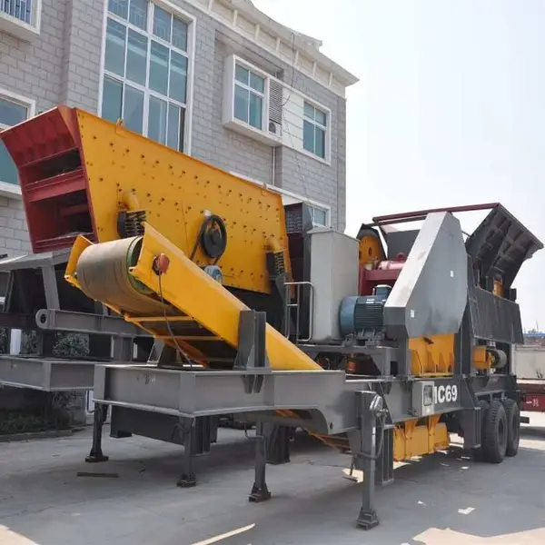 云南昆明流动碎石机 小型移动破碎机 PE500*750颚式破碎机