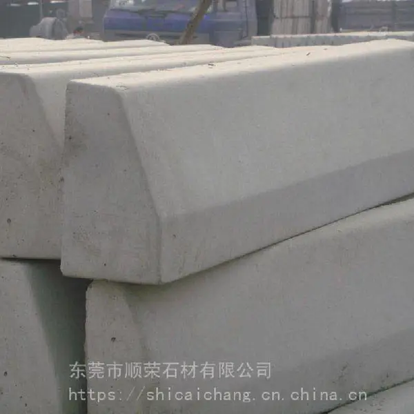 路缘石花岗岩芝麻白路牙石688福建水头芝麻灰麻石道牙石沟盖板流水槽加工定制路边石