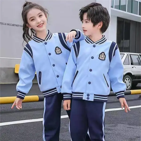 贵 阳职业装供应幼儿园校服短裙民族风夏季贵 阳贝安童校服园标