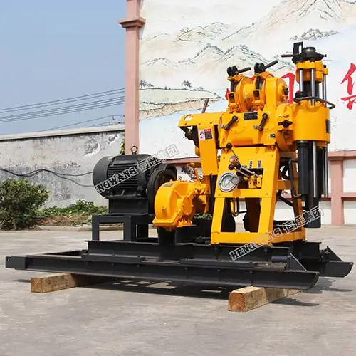 HW-160Y液压水井钻机厂家直销 水文地质水井钻机 农用小型打井机